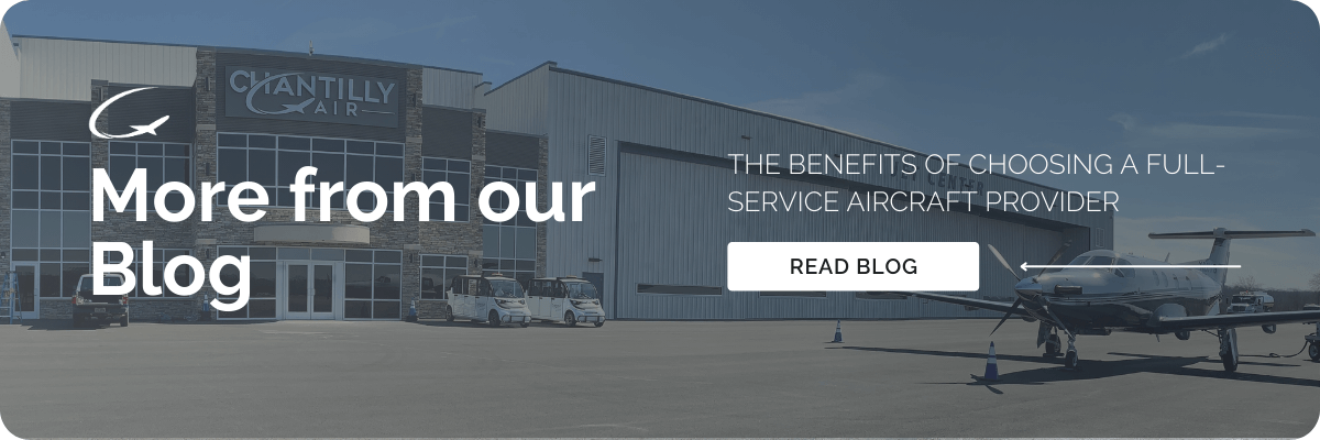 Read Our Blog "The Benefits of Choosing a Full-Service Aircraft Provider"